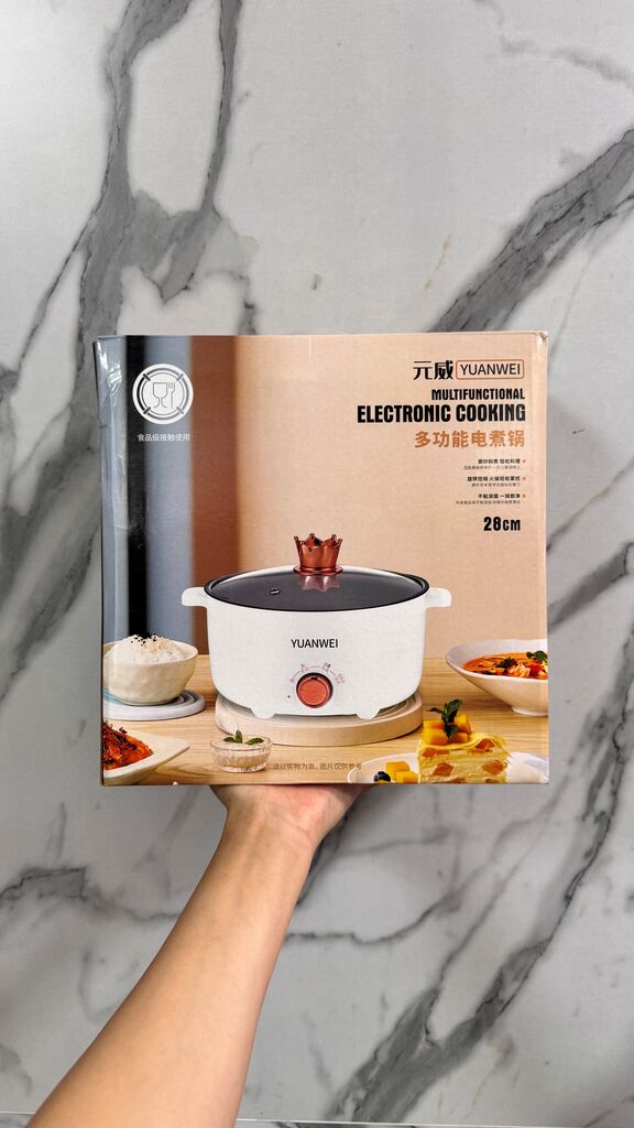 Nồi Điện Đa Năng 28CM hãng Yuanwei YW-L28 công suất 1000W