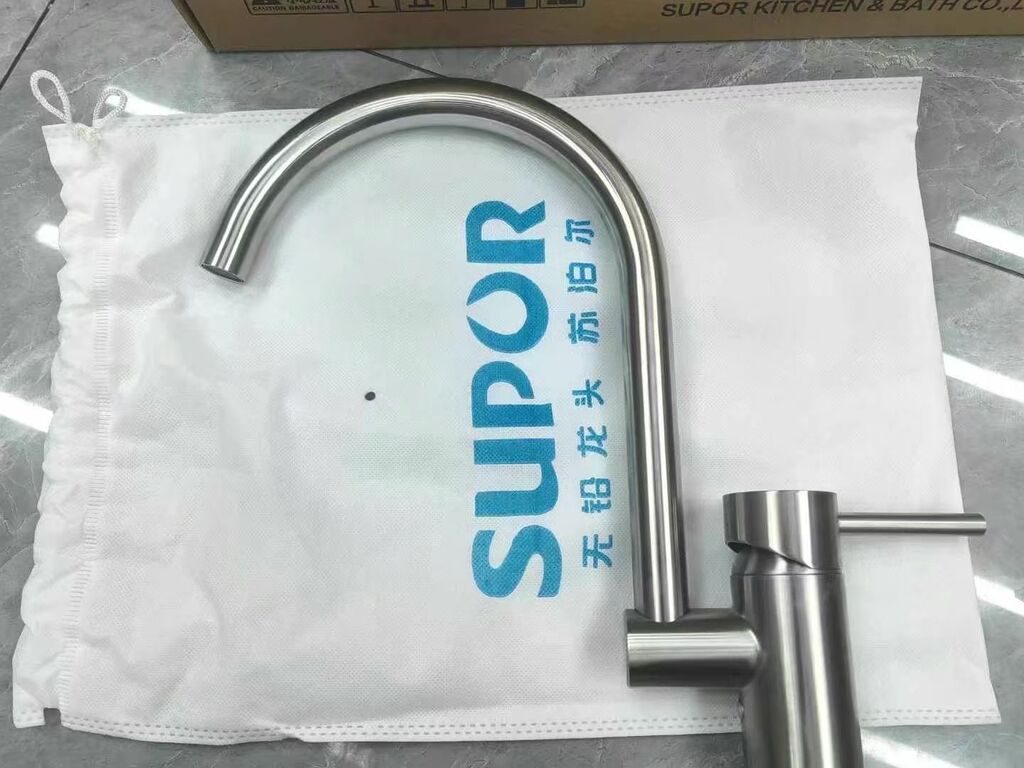 Vòi rửa bát xoay 360 độ hãng SUPOR 250607-02 có nóng lạnh , inox 304 - Ảnh 4