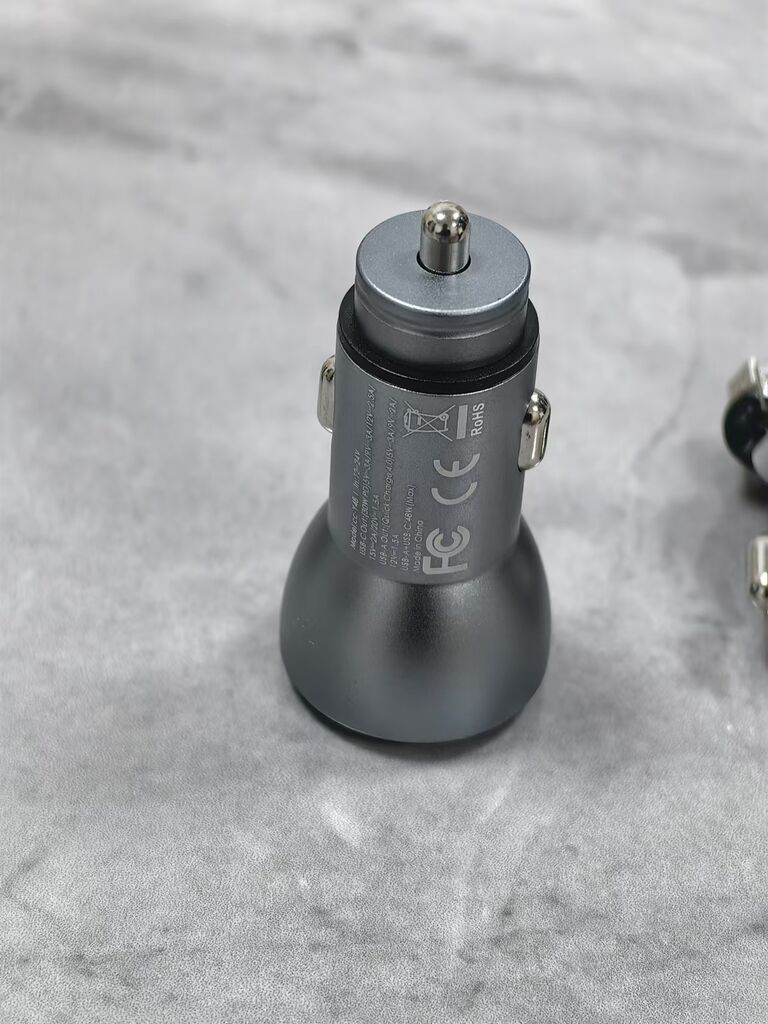 Tẩu sạc nhanh 48W cho xe hơi hãng AUKEY CC-Y48 , sạc oto ô tô vỏ kim loại, nhỏ gọn - Ảnh 8