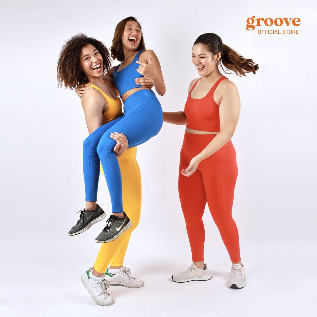 Set đồ tập thể thao cho Nữ hãng Groove ( dùng cho Pickleball, Gym, Yoga, Aerobic…) quần áo