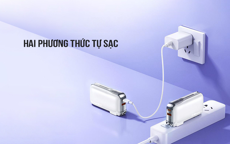 {Order giao 10/12} Củ sạc kiêm Pin dự phòng Remax RPP-532 dung lượng 10.000mAh sạc nhanh 22.5W PD - Ảnh 9