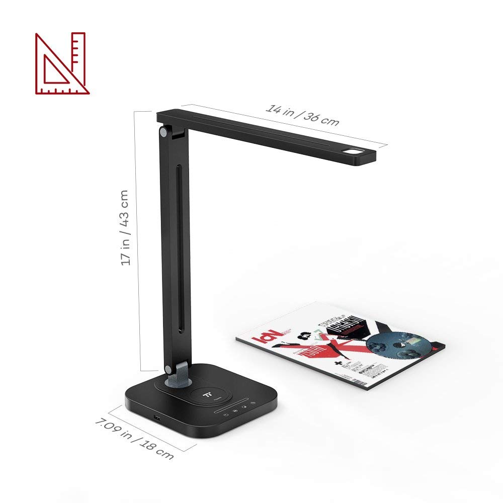 Đèn bàn chống cận kiêm sạc không dây Taotronics TT-DL038 - Ảnh 2