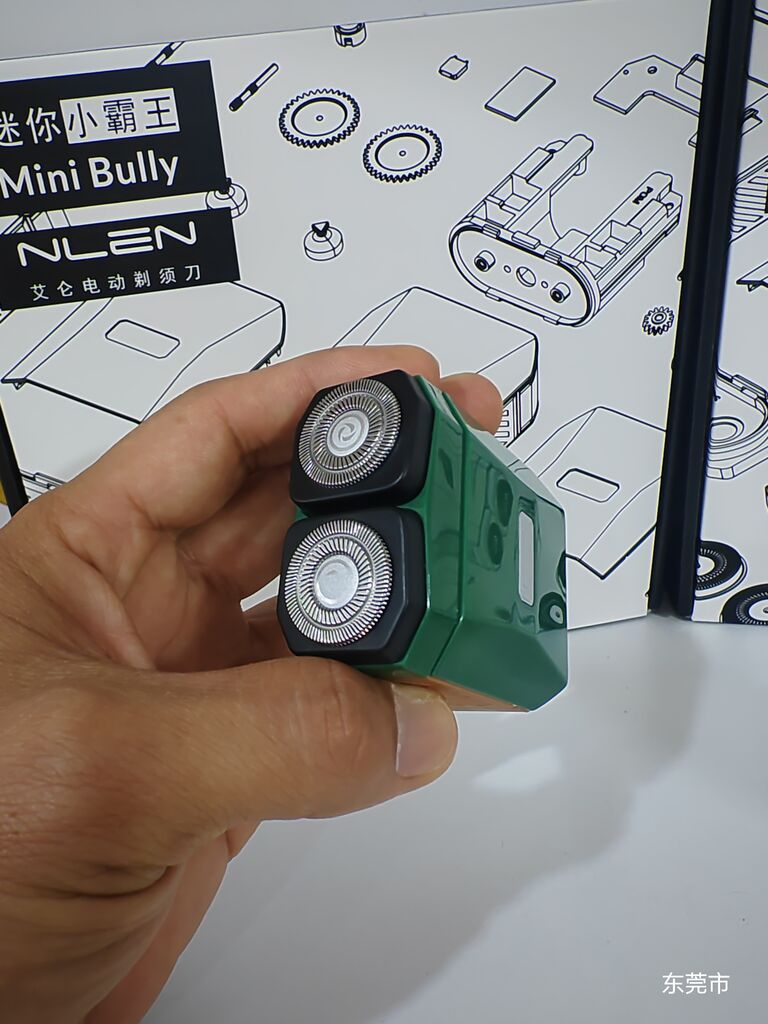 {Order giao 30/11} Máy cạo râu Mini Bully NLEN, chống nước, lưỡi dao đôi 3D - Ảnh 8