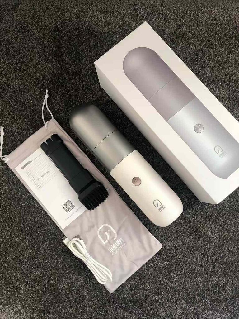 Máy hút bụi cầm tay Clean Capsule C30, có đèn pin & cảnh báo