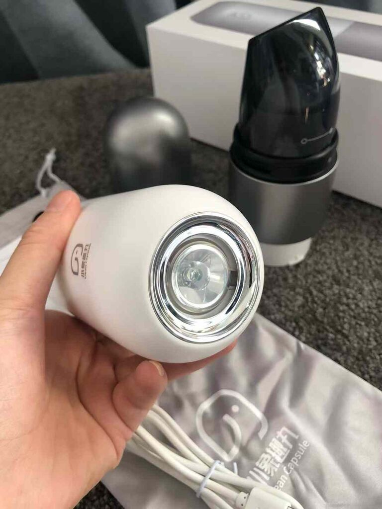 Máy hút bụi cầm tay Clean Capsule C30, có đèn pin & cảnh báo - Ảnh 6