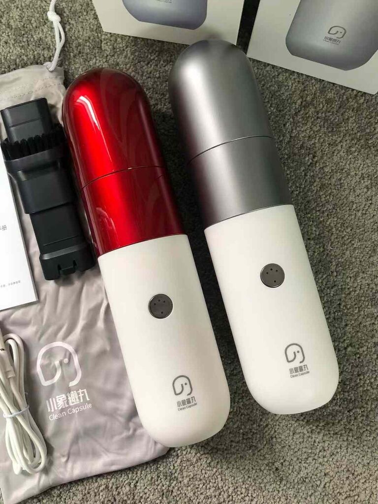 Máy hút bụi cầm tay Clean Capsule C30, có đèn pin & cảnh báo - Ảnh 8
