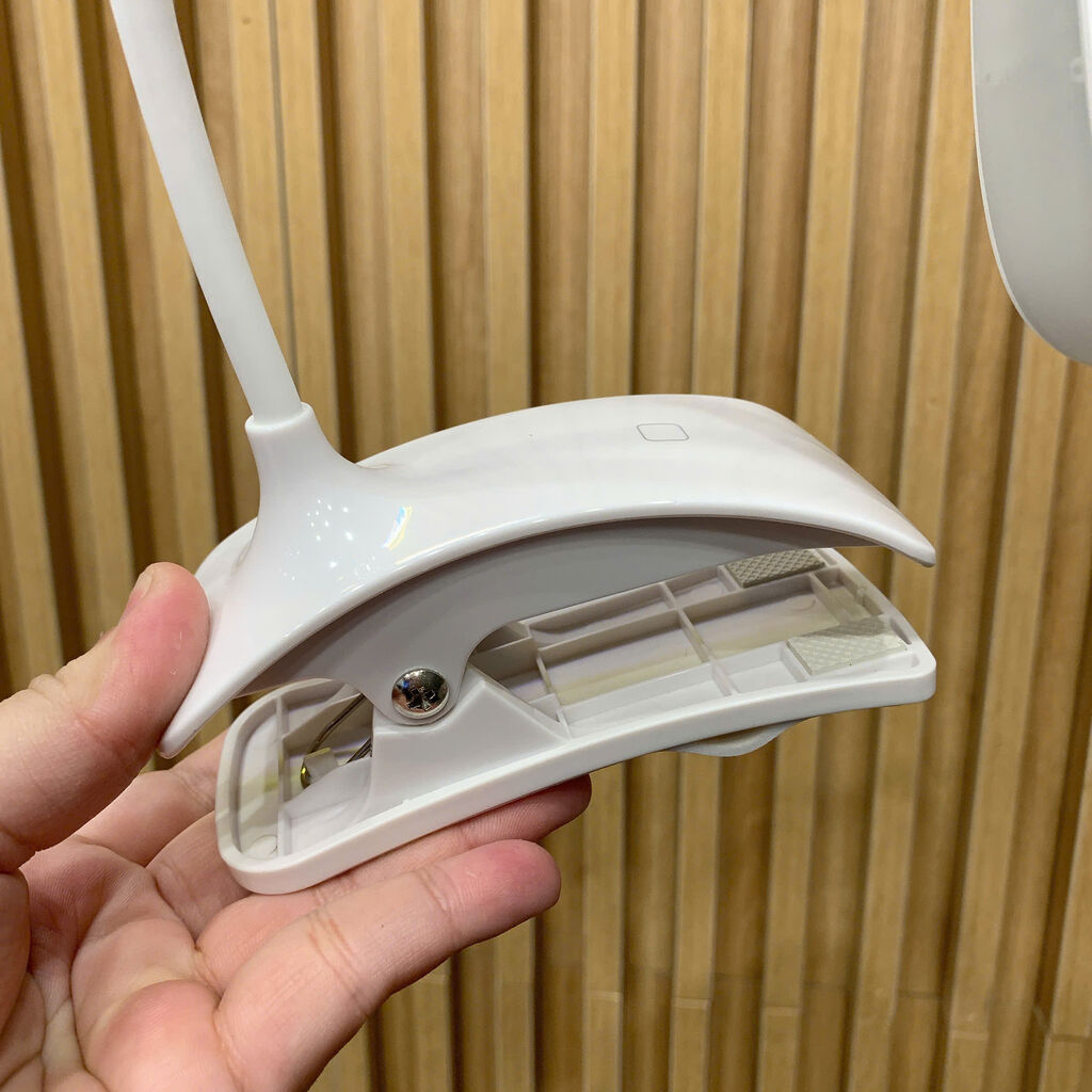 Đèn LED kẹp bàn đọc sách GOOSENECK SSL-909-WT ( cáp sạc bị ố vàng) - Ảnh 7