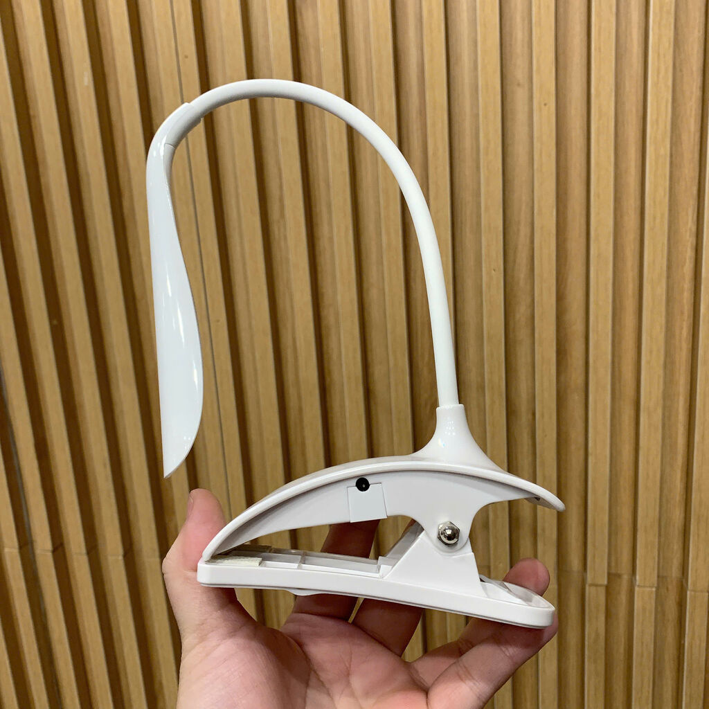 Đèn LED kẹp bàn đọc sách GOOSENECK SSL-909-WT ( cáp sạc bị ố vàng) - Ảnh 6