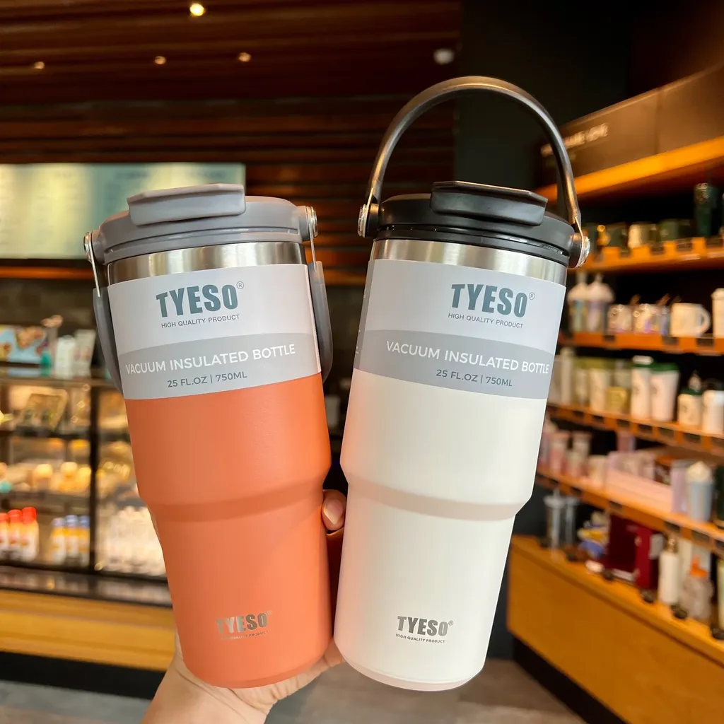 {Order giao 10/12} Ly giữ nhiệt TYESO có 2 dung tích 600 & 900ml ( chính hãng )