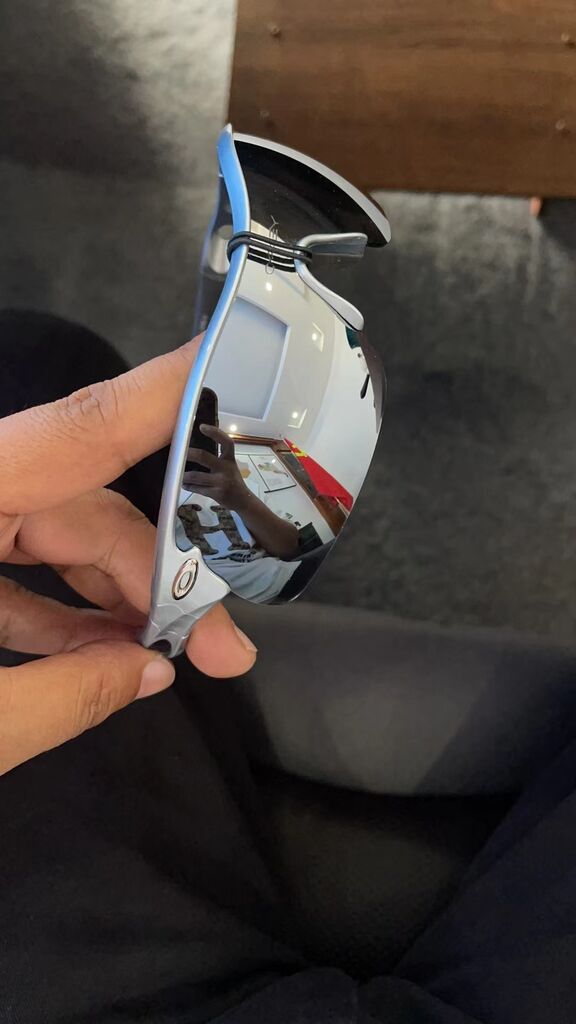 Kính râm thể thao OAKLEY hàng Fake. Có hộp đựng kính - Ảnh 8