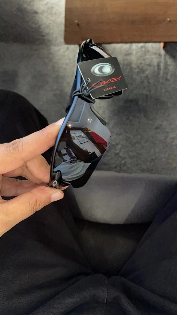 Kính râm thể thao OAKLEY hàng Fake. Có hộp đựng kính - Ảnh 9