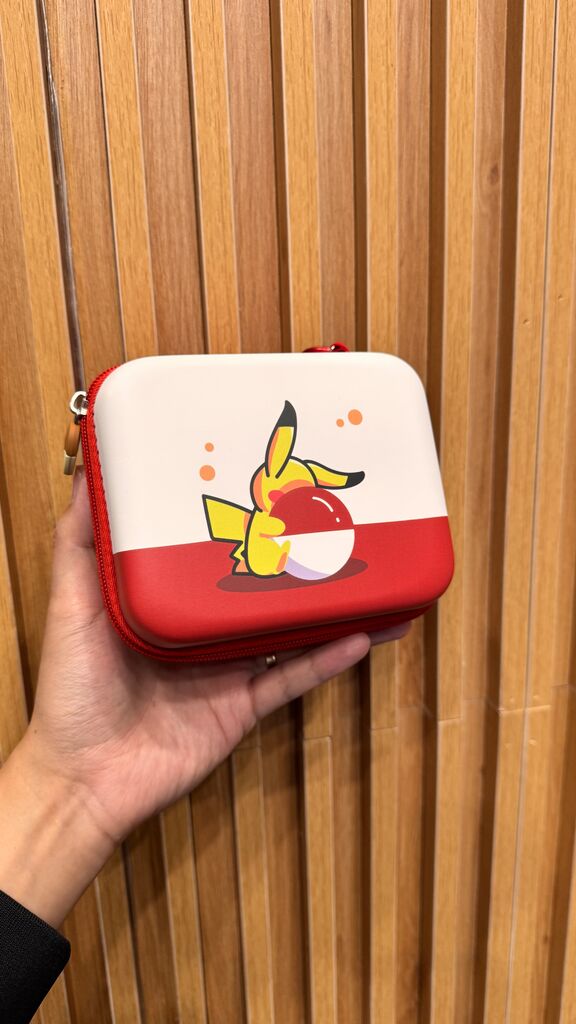 Order giao 15/8 - Túi lưu trữ đa năng Pikachu - đựng phụ kiện, sạc cáp, tai nghe, Pin dự phòng - Ảnh 8