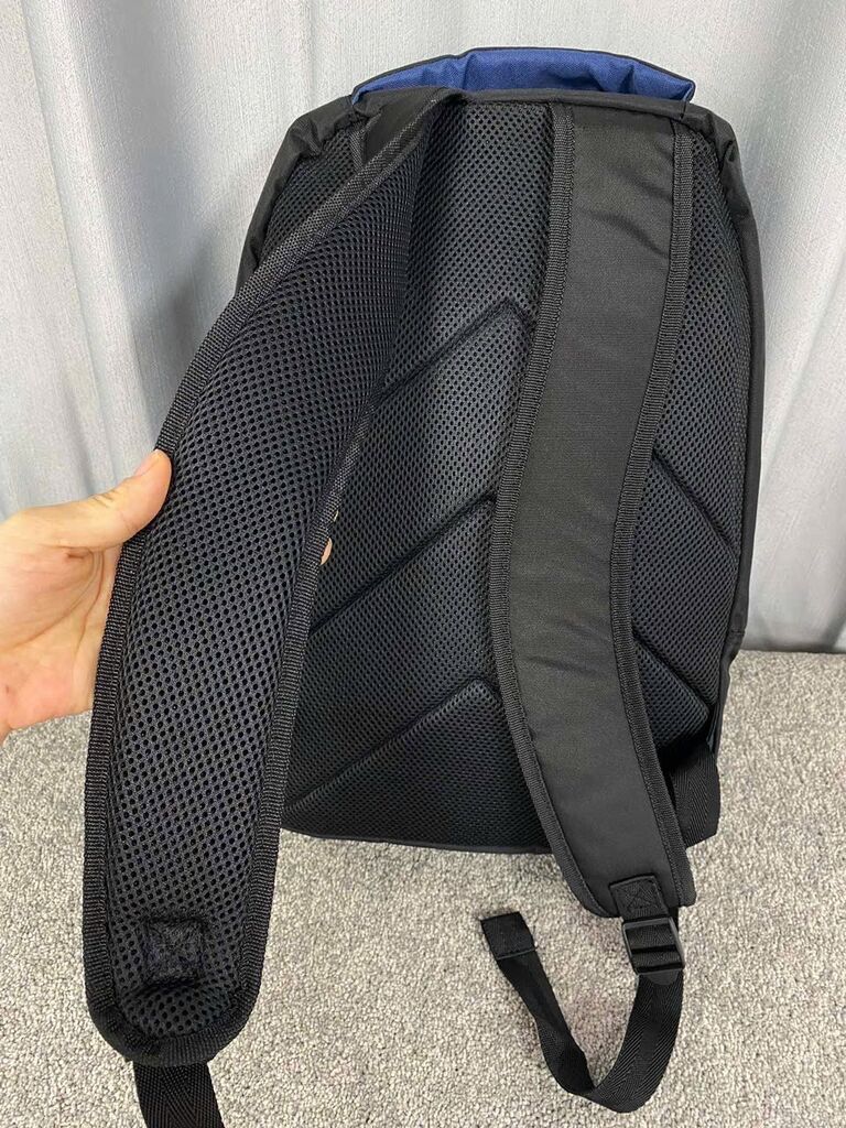 Balo Laptop ASUS BP100 15.6 inch, chống nước, nhiều ngăn, kẻ sọc ngang - Ảnh 3