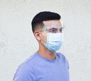 Kính chắn chống giọt bắn trong suốt nhựa PET - Face Shield Mask - Ảnh 10