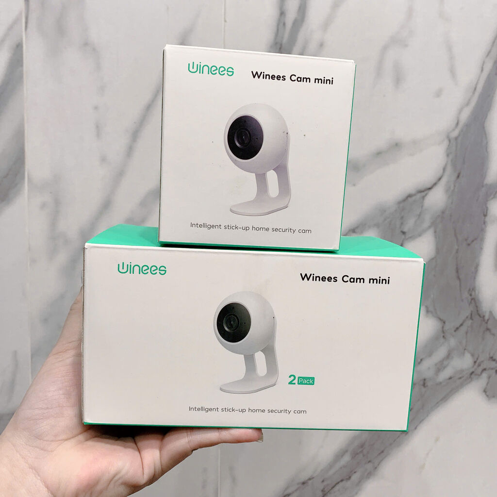 Camera ko dây Winees Cam Mini ( Mỹ ), 1080P, đàm thoại 2 chiều, nhỏ gọn, app Aidot - Ảnh 3