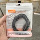 Cáp sạc dây dù C to C 60w dài 1m hãng TOOCKI BS01 - Ảnh 5