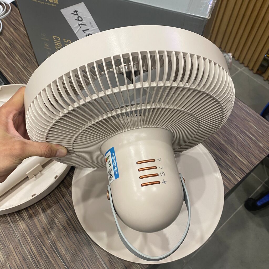 Quạt cây 10 cánh XIAOMI Edon E909C, tăng giảm chiều cao, gập gọn, xoay 120 độ, có đèn ngủ, remote - Ảnh 4