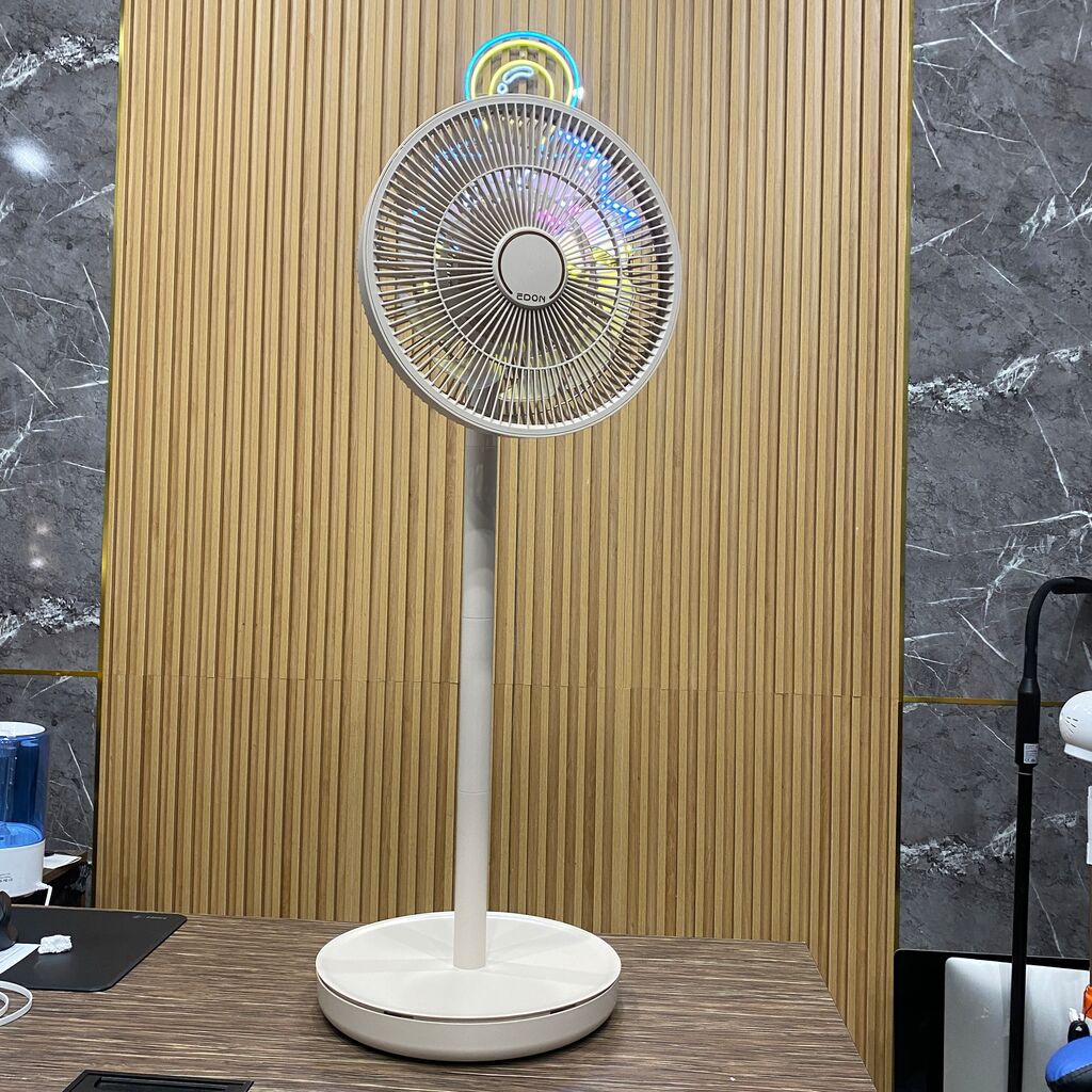 Quạt cây 10 cánh XIAOMI Edon E909C, tăng giảm chiều cao, gập gọn, xoay 120 độ, có đèn ngủ, remote - Ảnh 8