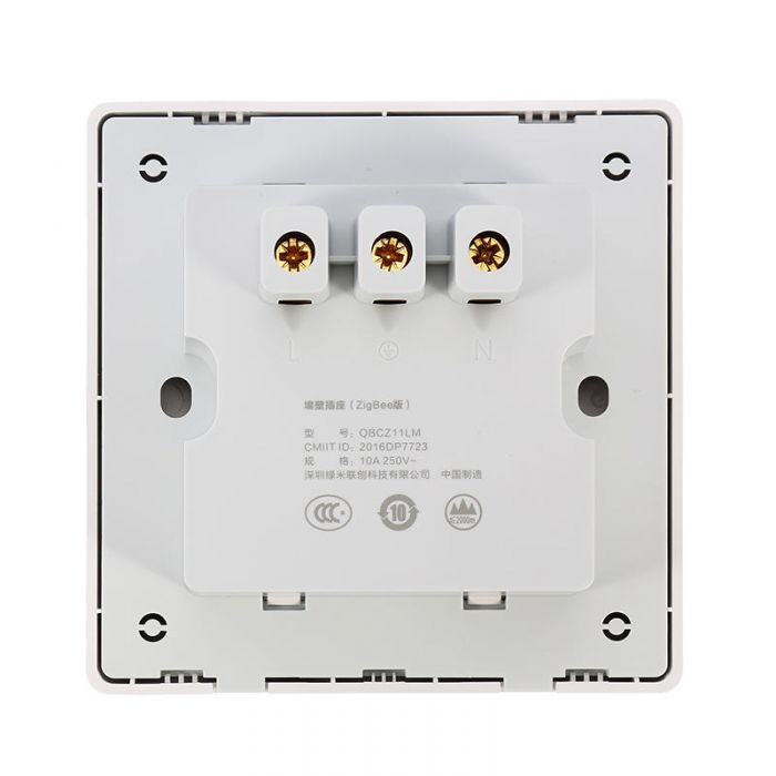 Ổ điện âm tường thông minh # Xiaomi Aqara smart wall socket - white QBCZ11LM - Ảnh 4