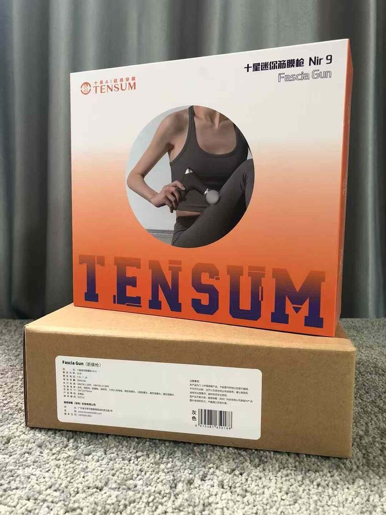 Súng Massage Tensum Nir 9, sạc Type-C , 4 đầu massage đa năng - Ảnh 9