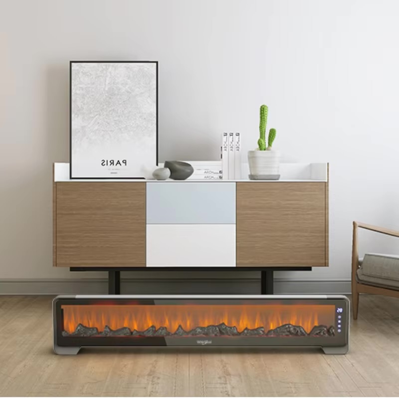 Máy sưởi Whirlpool (Mỹ), công nghệ sưởi Graphene, màn hình than củi, dài 1.3m, 2200W - Ảnh 9