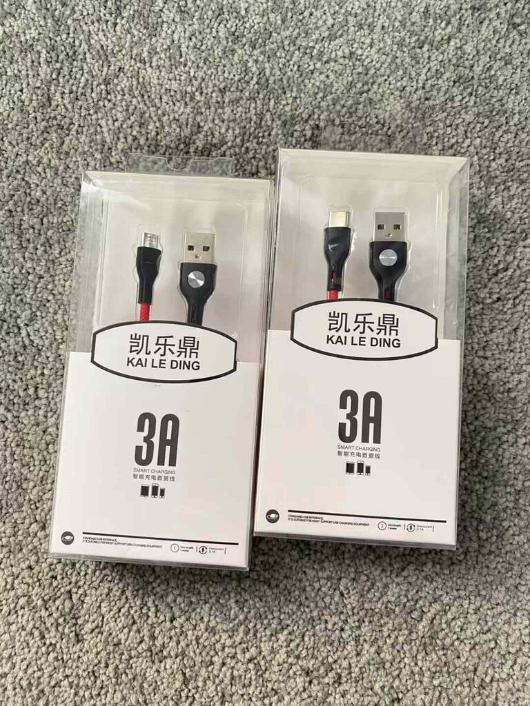 Cáp Sạc Nhanh 3A hãng Kai Le Ding - iPhone/ Type-C / Micro