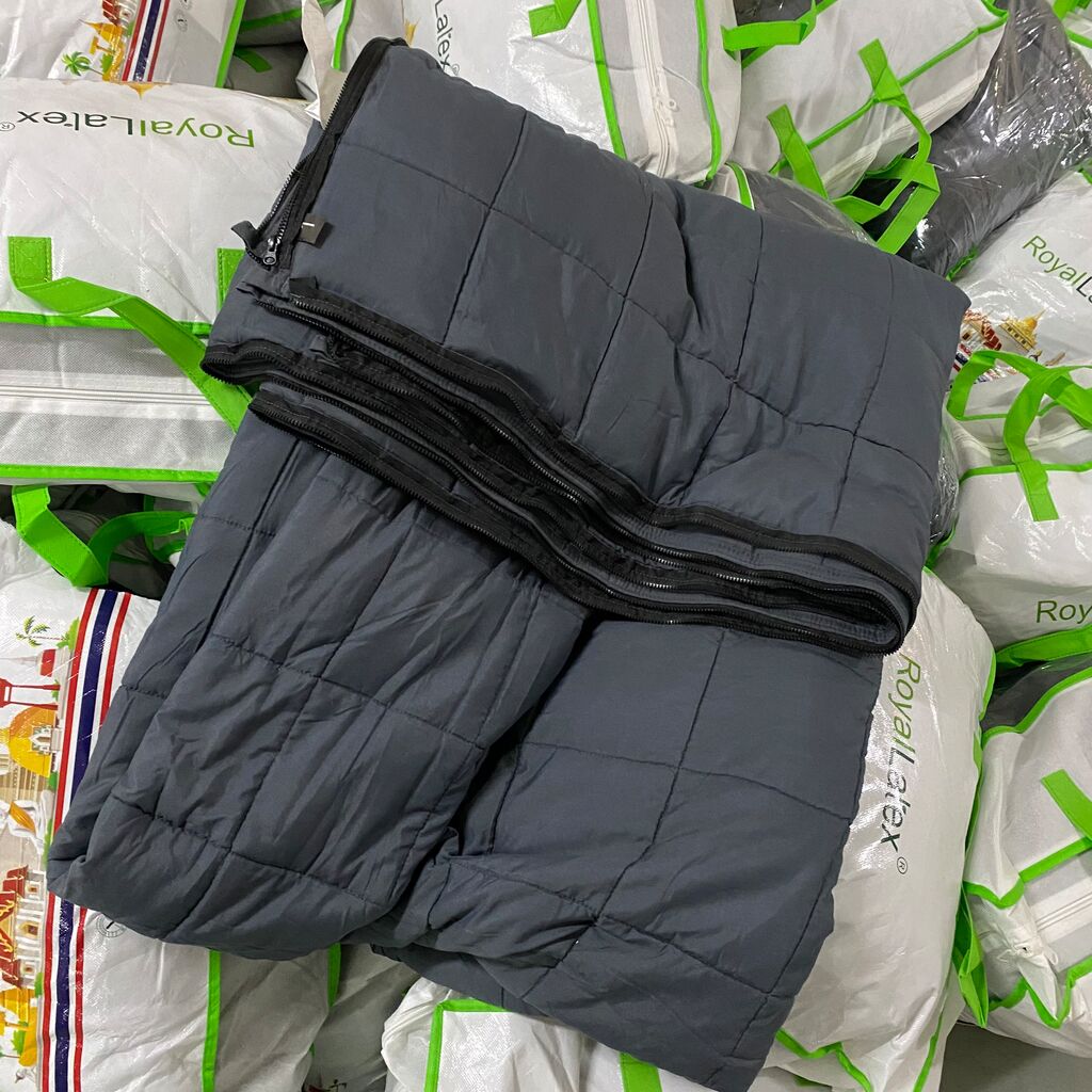 Chăn trọng lực MS2 hãng Royal Latex 100% Polyester, chăn đôi cỡ lớn kích thước 200x230cm, nặng ~12kg - Ảnh 9