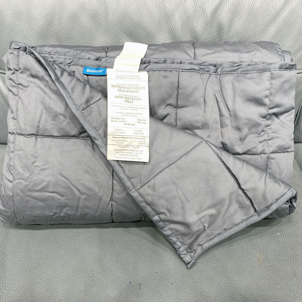 Chăn trọng lực - hãng Bedsure (Mỹ) X002MJHMSV - 104x152cm 5.2kg, chăn trọng lượng cải thiện sức khoẻ - Ảnh 5