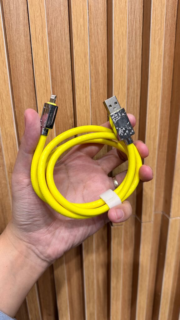 Cáp sạc BVVLEIS dây béo, có đủ Lightning / Type-C, màu ngẫu nhiên. - Ảnh 6