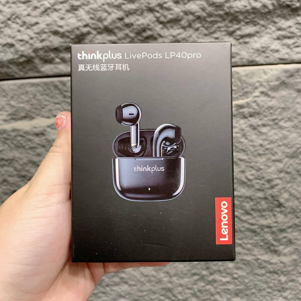 Tai Bluetooth LENOVO Thinkplus LivePods LP40pro - đã bóc hộp kiểm tra pin sống 100% - Ảnh 2
