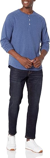 Áo cotton Nam dài tay Amazon Essentials - B07BJL182V - size L Mỹ (XXL Việt Nam) - Ảnh 2