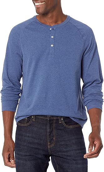 Áo cotton Nam dài tay Amazon Essentials - B07BJL182V - size L Mỹ (XXL Việt Nam)