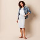 Áo thun Nữ cổ tròn tay xoắn Amazon Essentials - size M Mỹ (L Việt Nam) - Trắng B08P4TH7XQ - Ảnh 8