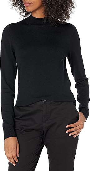 Áo len Nữ cổ lọ mỏng nhẹ Amazon Essentials - size S (Mỹ) B07QC4FTFQ - Ảnh 5