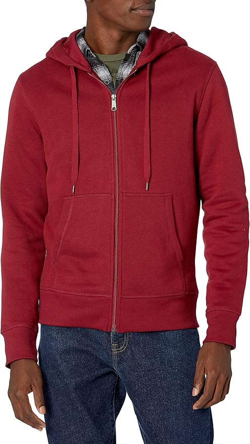 Áo hoodie Nam Full-Zip Amazon Essentials - size M Mỹ (XL Việt Nam) B075JNL9SN - Ảnh 2