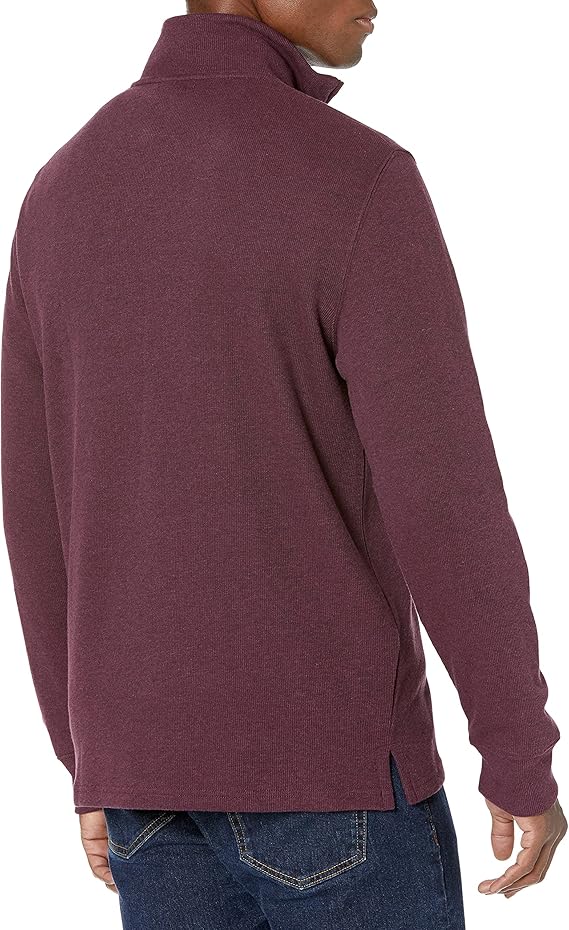 Áo len Nam cổ khoá kéo Amazon Essentials (size M -Mỹ) XL Việt Nam B07N6G7KNX - Ảnh 3