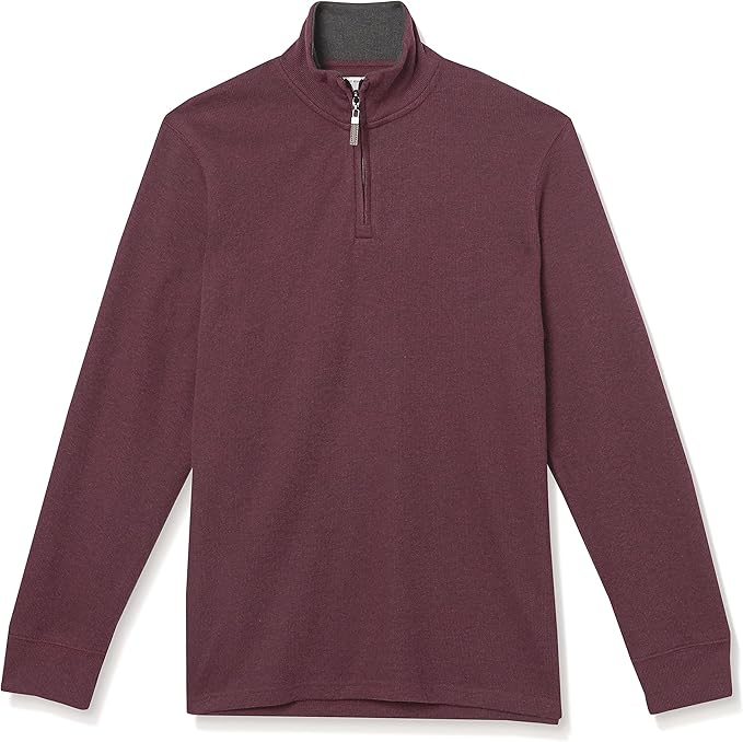 Áo len Nam cổ khoá kéo Amazon Essentials (size M -Mỹ) XL Việt Nam B07N6G7KNX - Ảnh 5