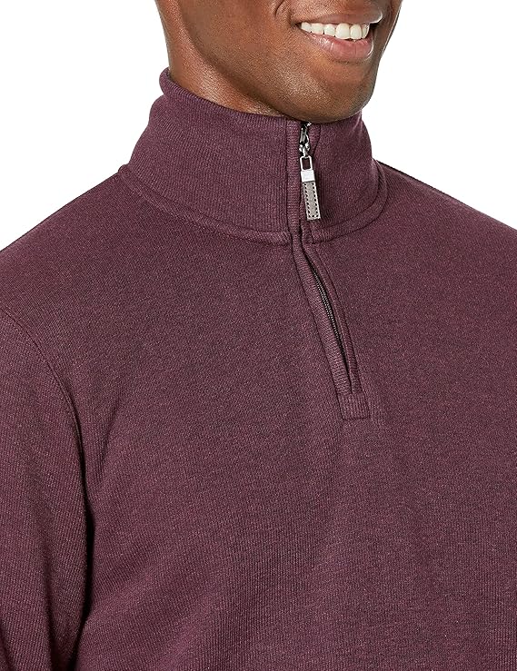 Áo len Nam cổ khoá kéo Amazon Essentials (size M -Mỹ) XL Việt Nam B07N6G7KNX