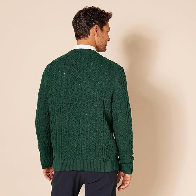 Áo len thừng Nam hãng Amazon Essentials (size S Mỹ) - Size L Việt Nam B086178FG1 - Ảnh 4