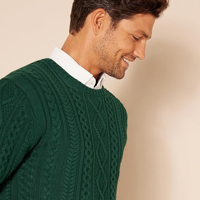 Áo len thừng Nam hãng Amazon Essentials (size S Mỹ) - Size L Việt Nam B086178FG1 - Ảnh 2