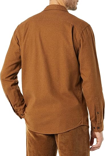 Áo sơ mi Nam vải nỉ Amazon Essentials size S Mỹ ( M Việt Nam ) B08X5DPMZN - - Ảnh 5