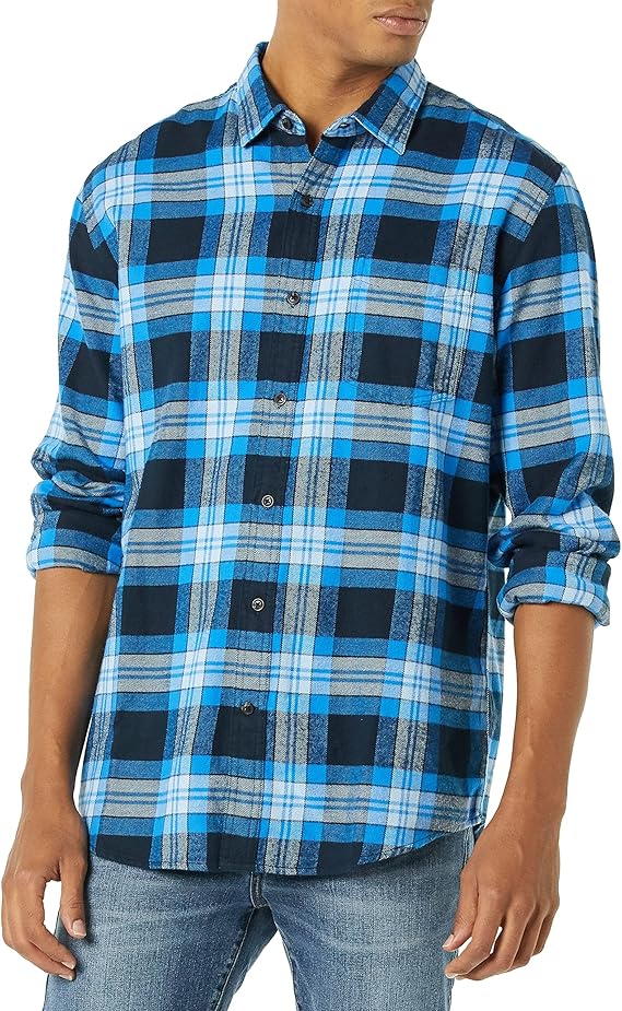 Áo sơ mi nam dài tay Amazon Essentials - (size S Mỹ) M Việt Nam - B08X5C6RWZ