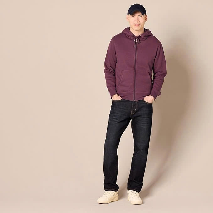 Áo khoá nỉ Amazon Essentials - Size S Mỹ ( size M Việt Nam ) B075JNJB9C - Ảnh 2