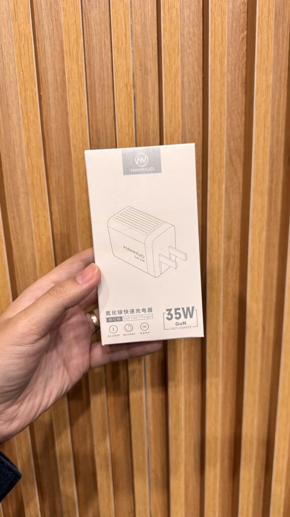 Củ sạc nhanh Hannuci GaN 35W (có PPS, PD ) Sạc nhanh cả iPhone & Samsung. - ko hộp - Ảnh 5
