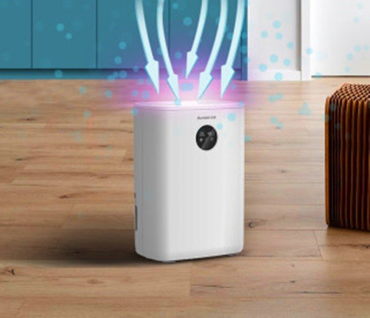 Máy hút ẩm Chigo ZG-908EA 2.5L, công suất 65w, có tạo ion âm, tạo mùi, đèn UV khử khuẩn - Ảnh 10