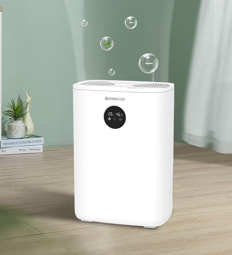 Máy hút ẩm Chigo ZG-908EA 2.5L, công suất 65w, có tạo ion âm, tạo mùi, đèn UV khử khuẩn - Ảnh 9