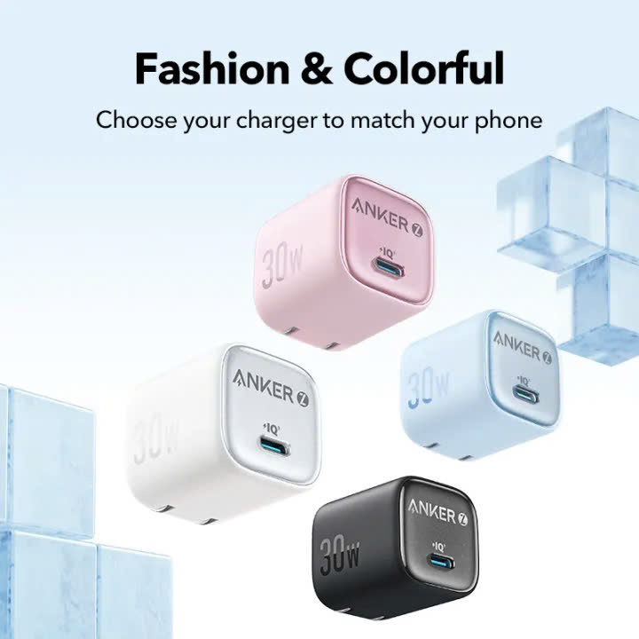 Củ sạc nhanh 30W Anker Zolo A2698 1 cổng USB-C ( bản F ) - Ảnh 2