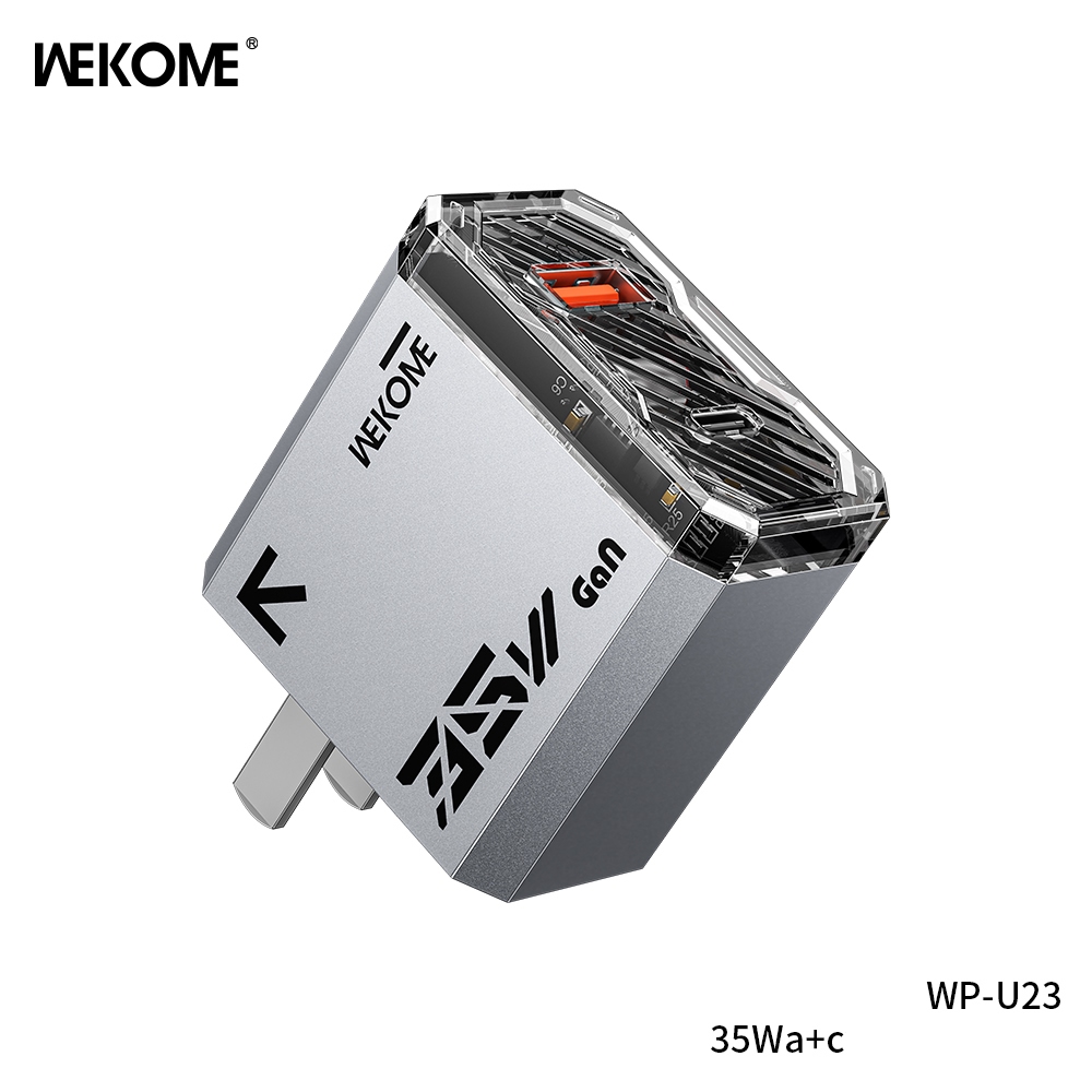 Củ sạc nhanh 35W hãng WEKOME WP-U23 2 cổng sạc hỗ trợ sạc nhanh PPS, PD, GaN - Ảnh 9