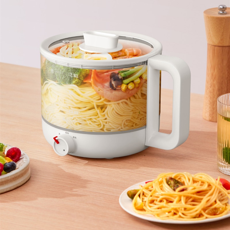 Nồi lẩu điện đa năng XIAOMI Deerma, dung tích 1.2L, nồi thủy tinh - Ảnh 7