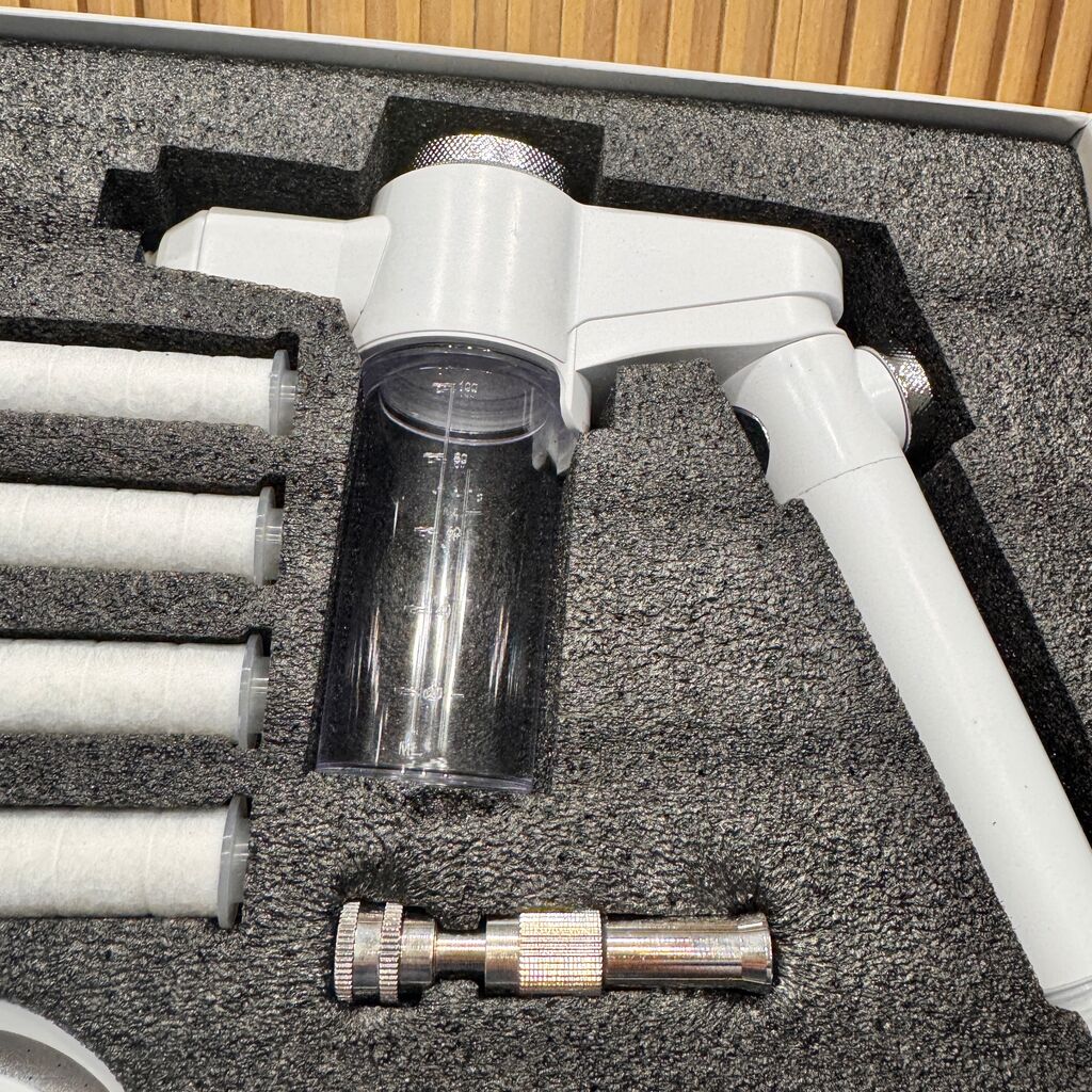 Bộ Vòi Hoa Sen Tăng Áp & lọc nước POLOUSASP Devil Supercharged Gun, kèm xịt vệ sinh. - Ảnh 3